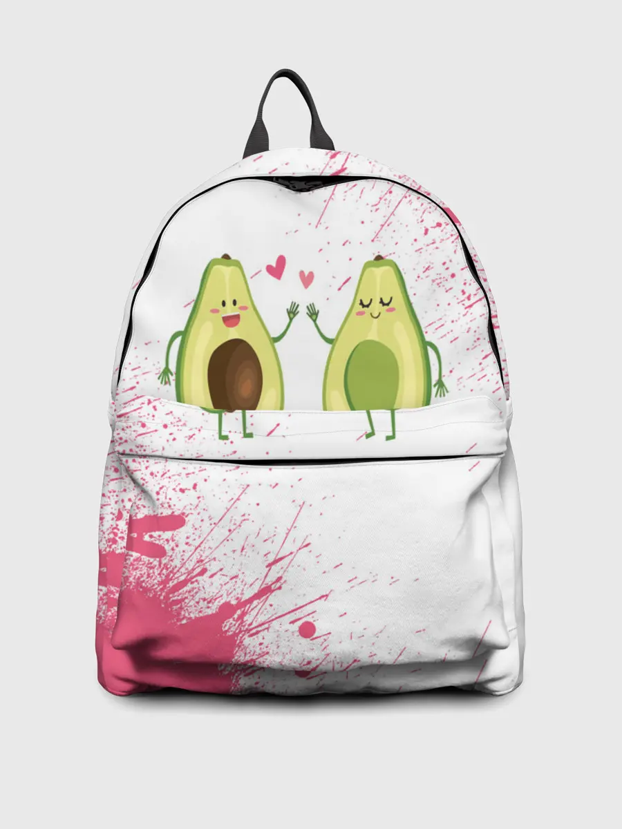 Рюкзак джинсовый / Авокадо