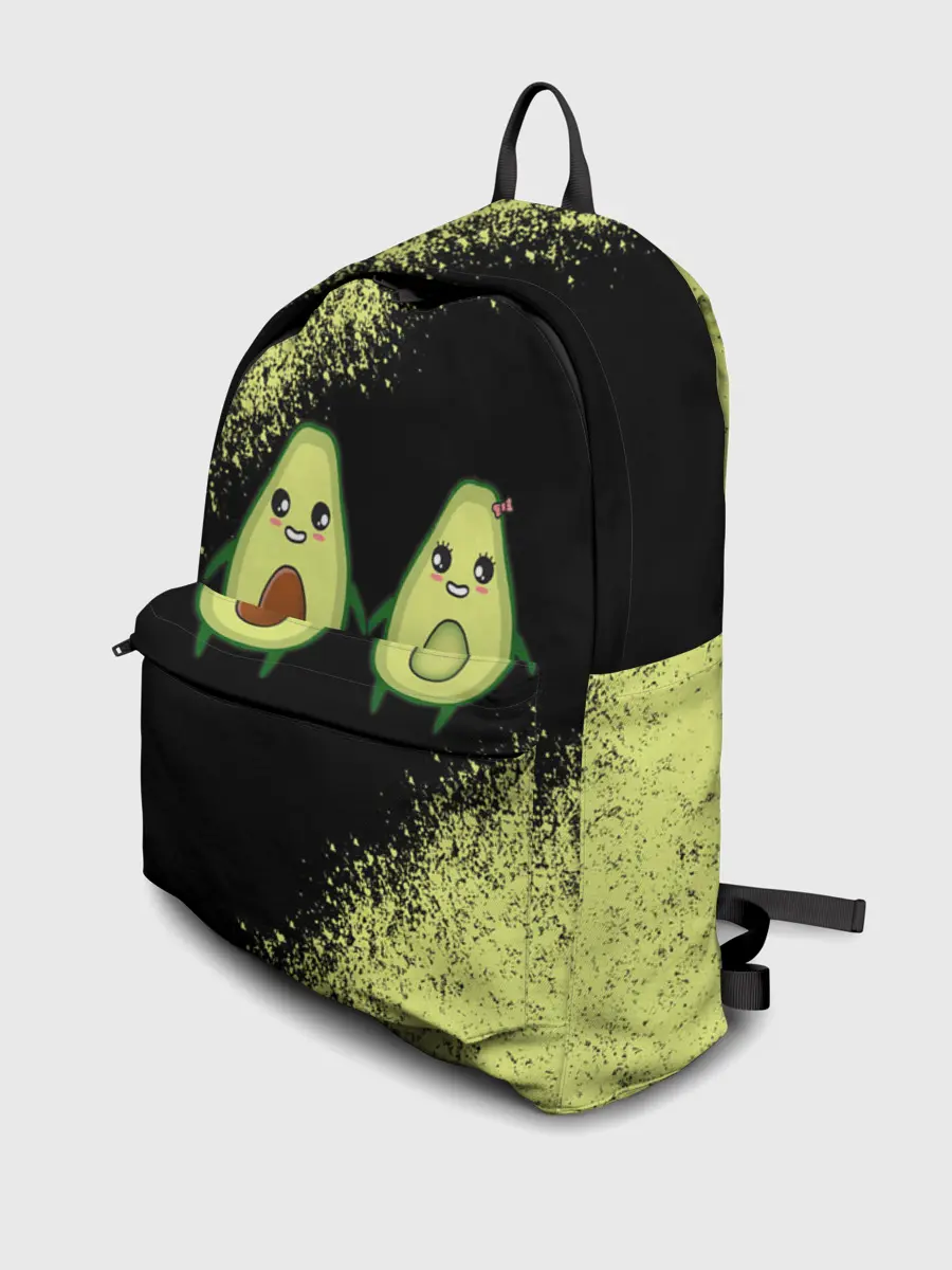 Рюкзак джинсовый / Авокадо