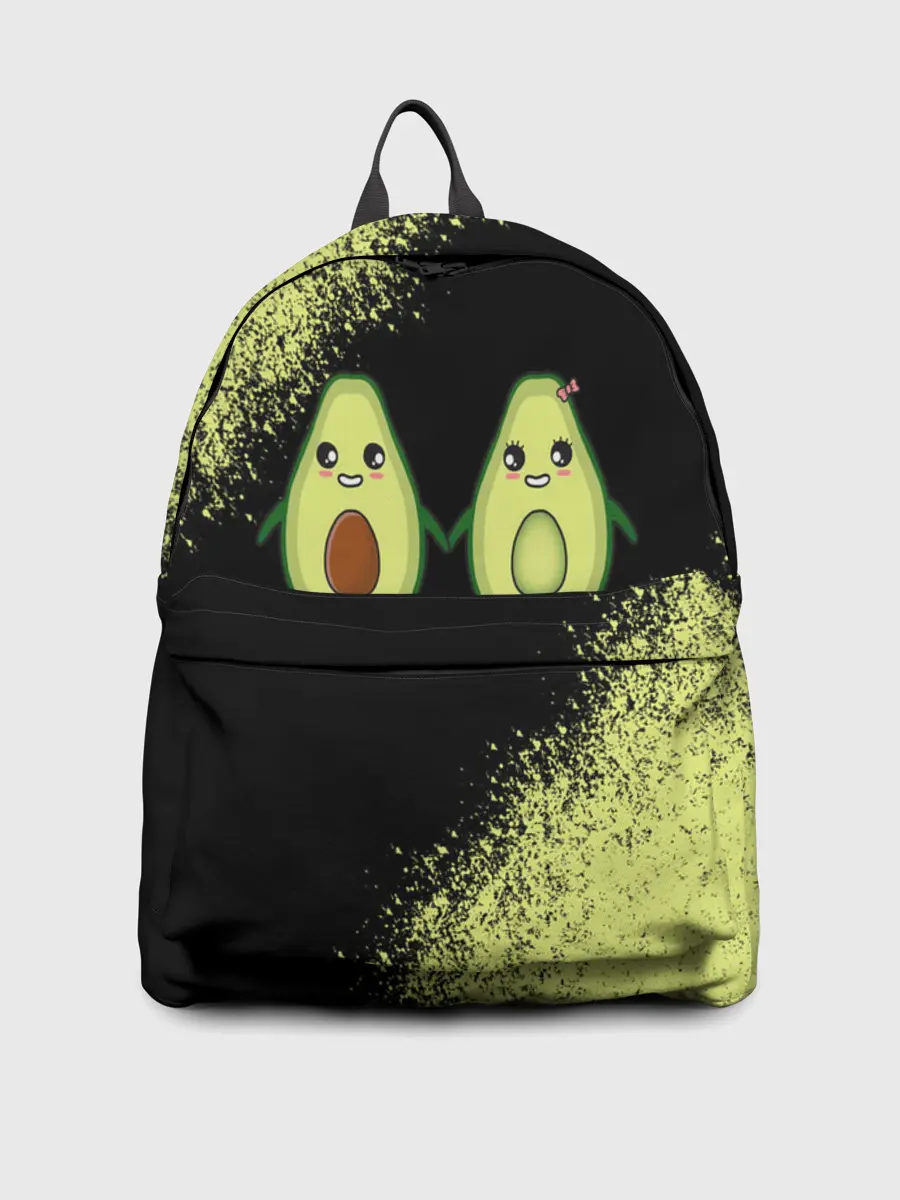 Рюкзак джинсовый / Авокадо