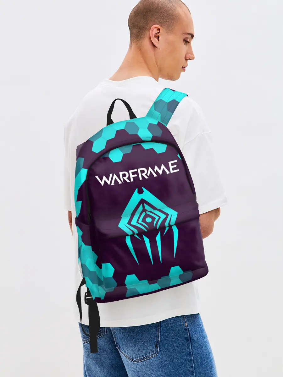 Рюкзак джинсовый / WARFRAME / ВАРФРЕЙМ