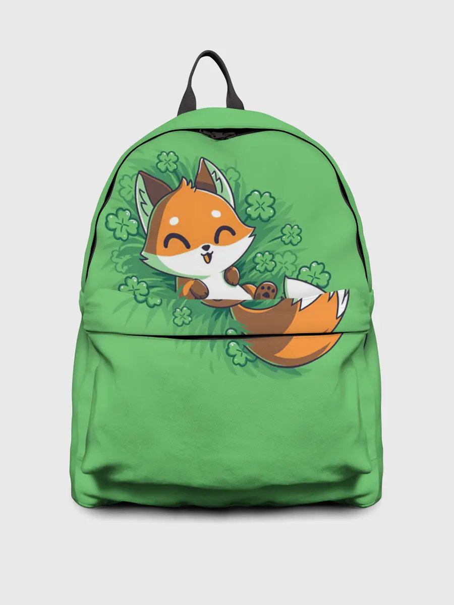 Рюкзак джинсовый / Удачливый лис