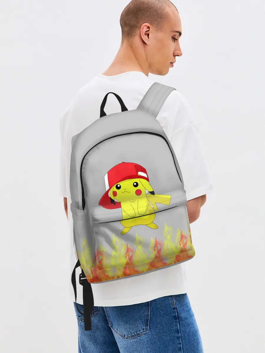 Рюкзак джинсовый / Пикачу