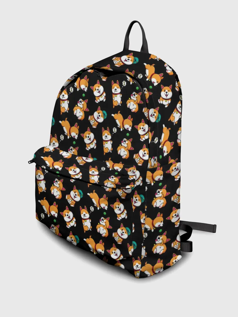 Рюкзак джинсовый / Корги