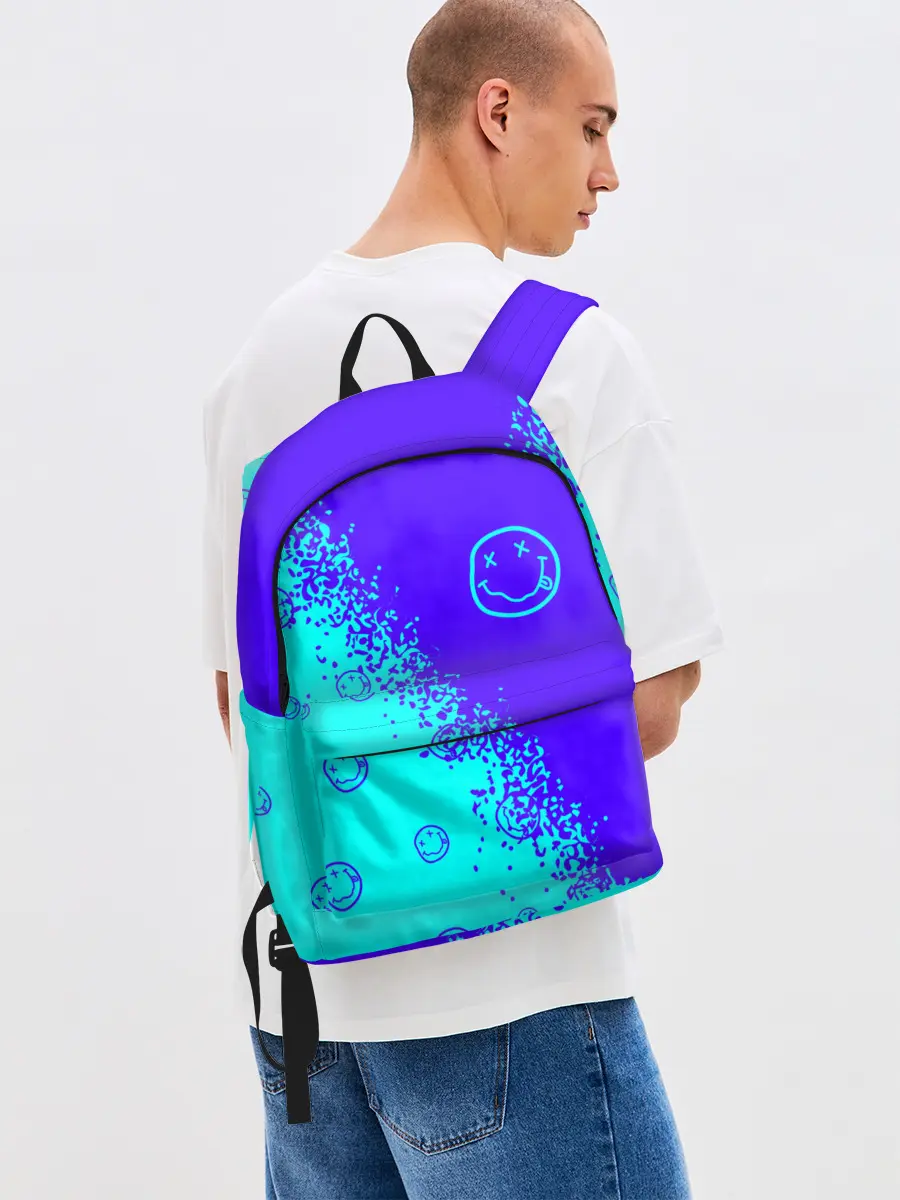 Рюкзак джинсовый / NIRVANA / НИРВАНА