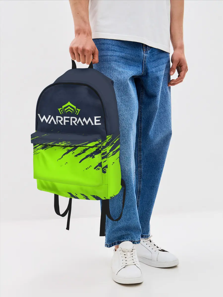 Рюкзак джинсовый / WARFRAME / ВАРФРЕЙМ