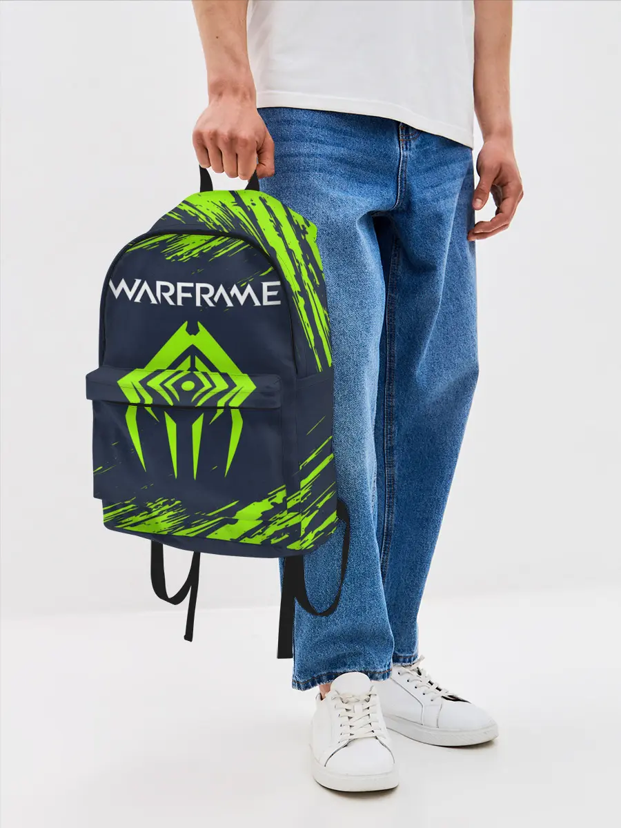 Рюкзак джинсовый / WARFRAME / ВАРФРЕЙМ