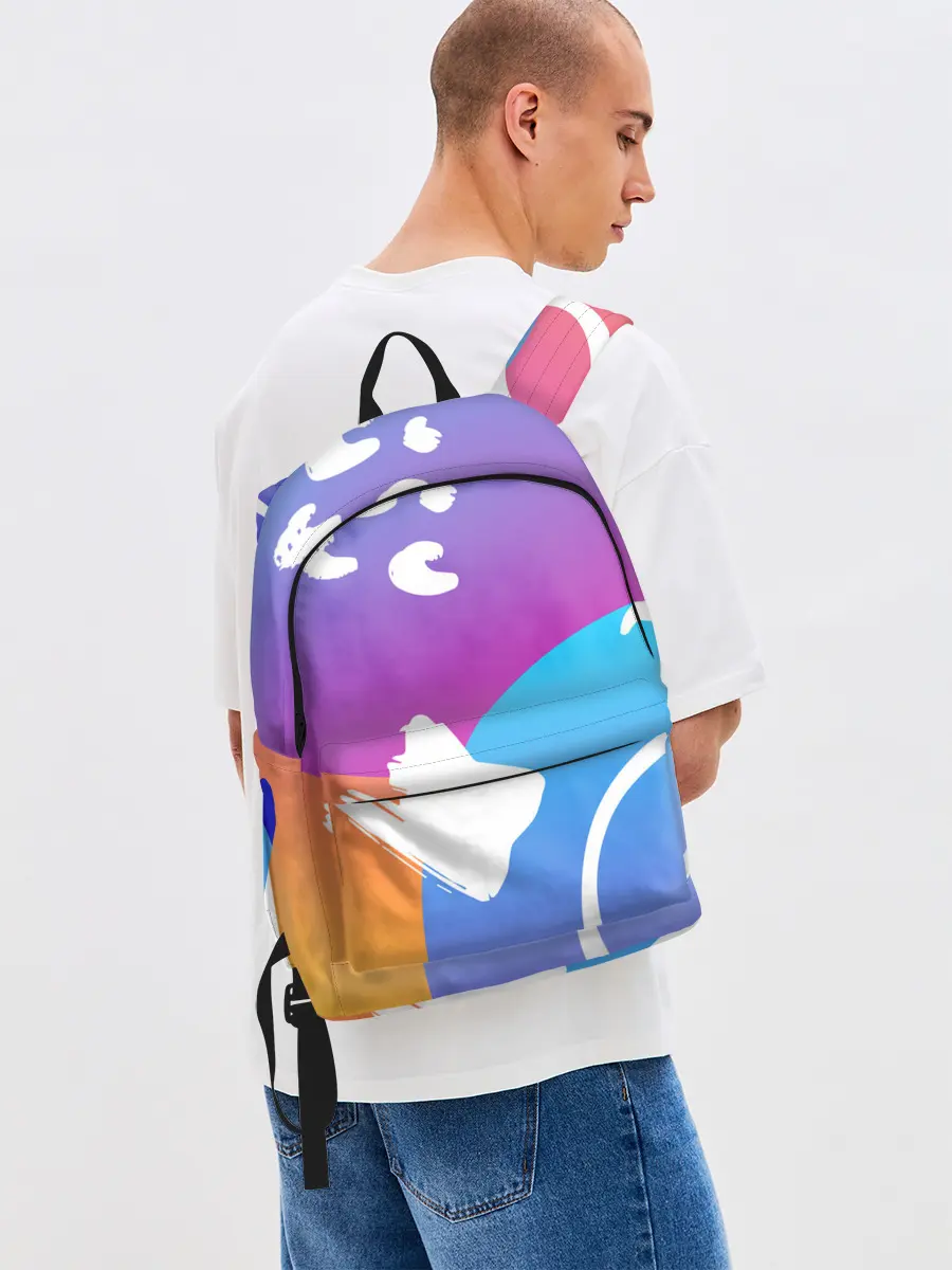 Рюкзак джинсовый / Градация цвета