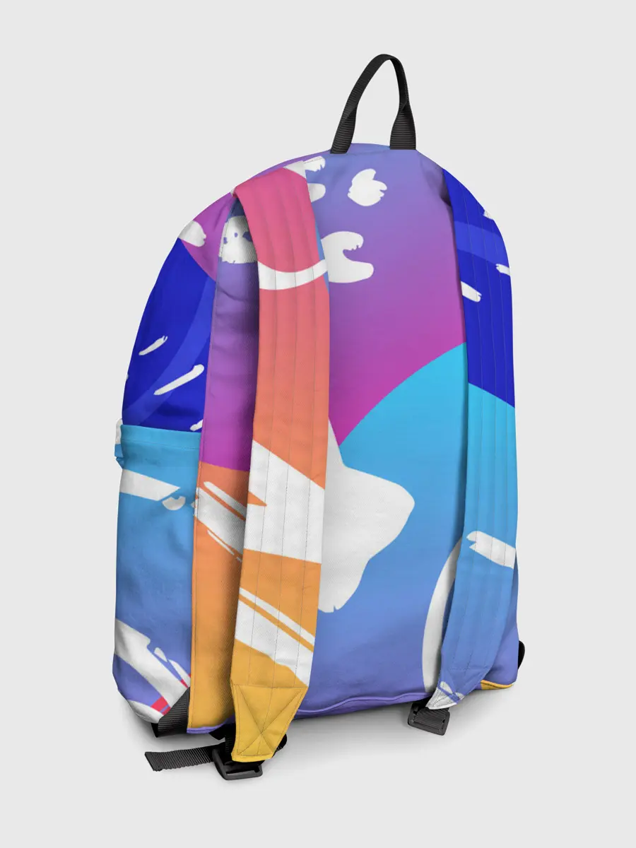 Рюкзак джинсовый / Градация цвета