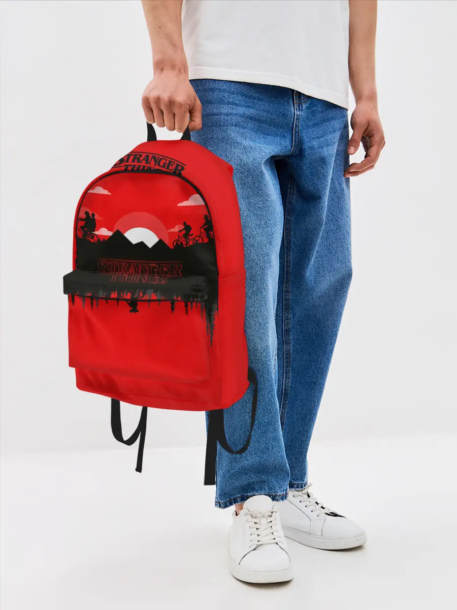 Рюкзак джинсовый / Очень странные дела