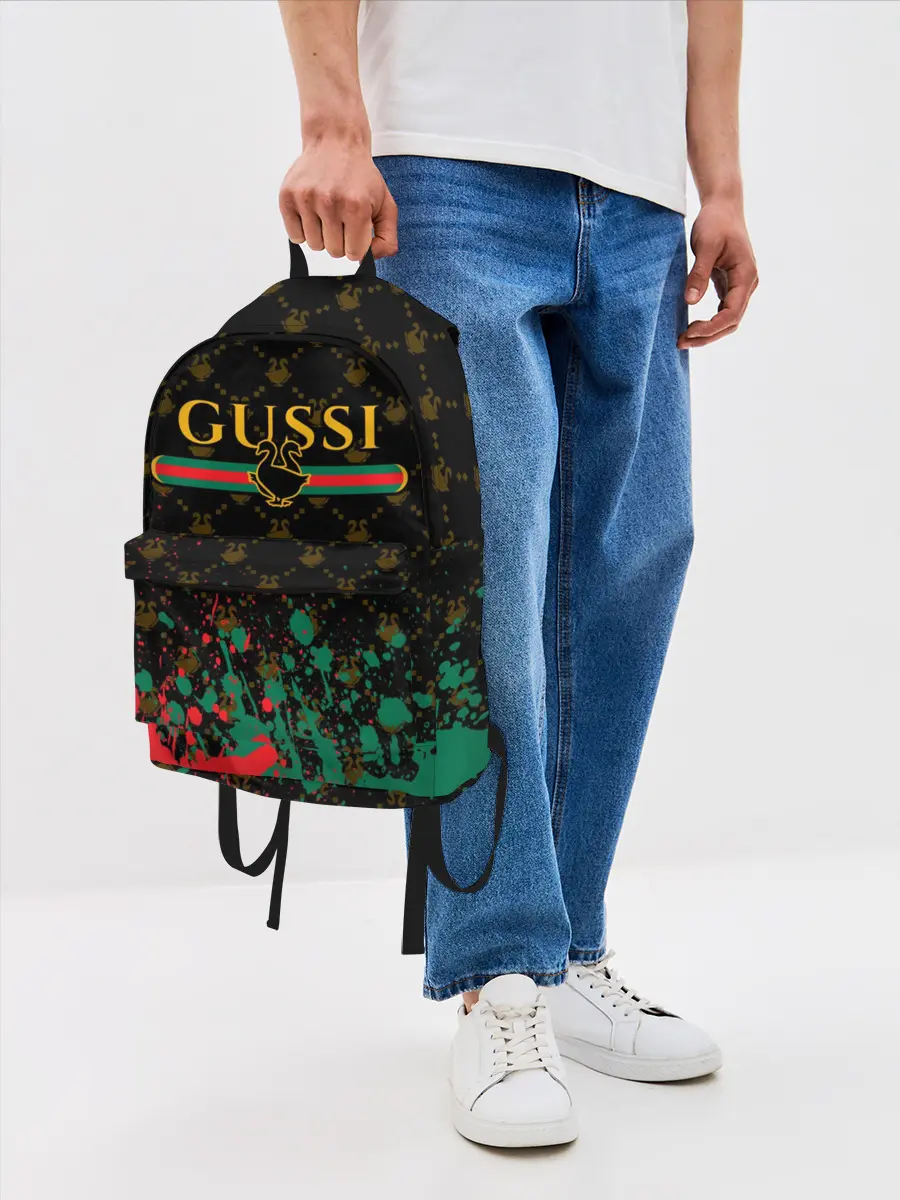 Рюкзак джинсовый / GUSSI / ГУСИ
