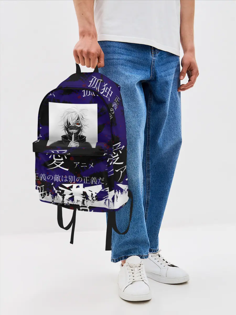 Рюкзак джинсовый / Токийский гуль