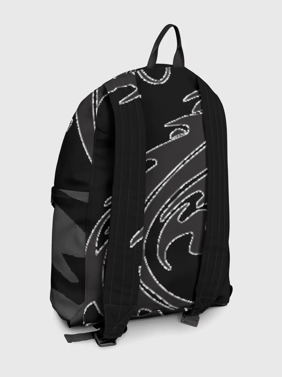 Рюкзак джинсовый / Драконы