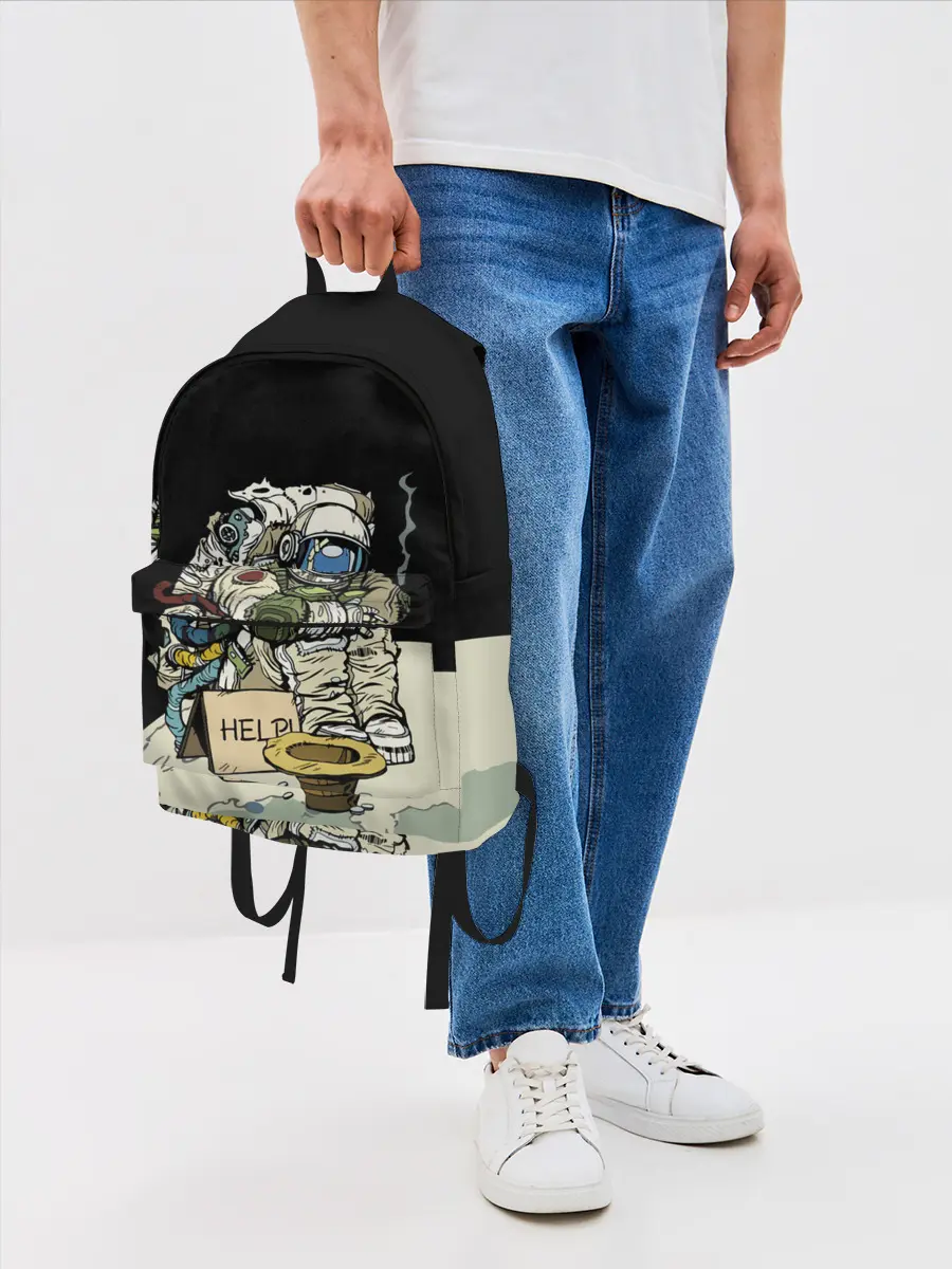 Рюкзак джинсовый / Help!