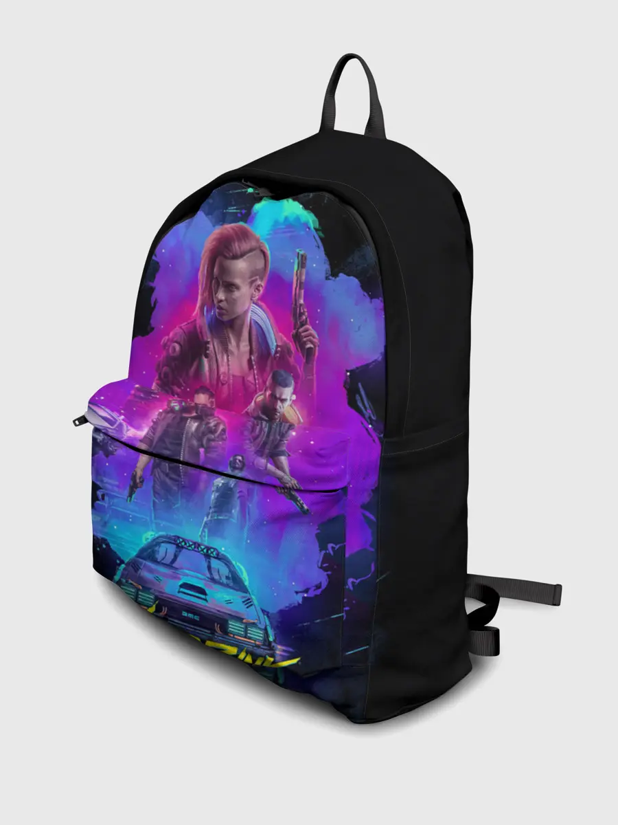 Рюкзак джинсовый / Cyberpunk 2077