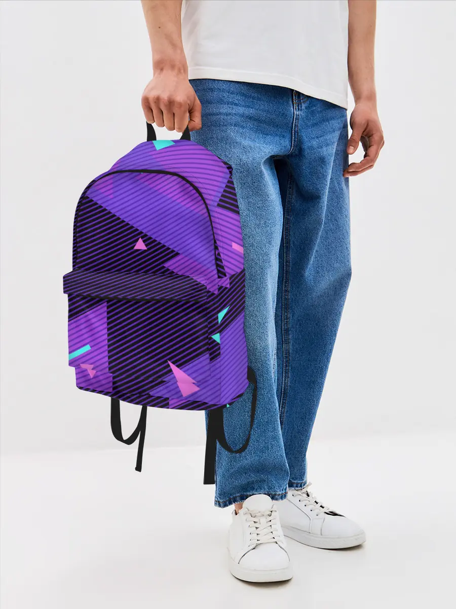 Рюкзак джинсовый / ГЕОМЕТРИЯ