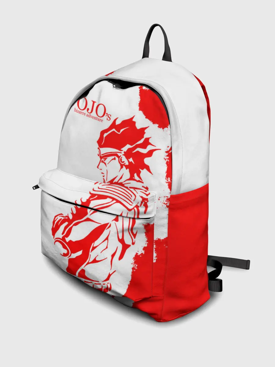 Рюкзак джинсовый / Хамон красный