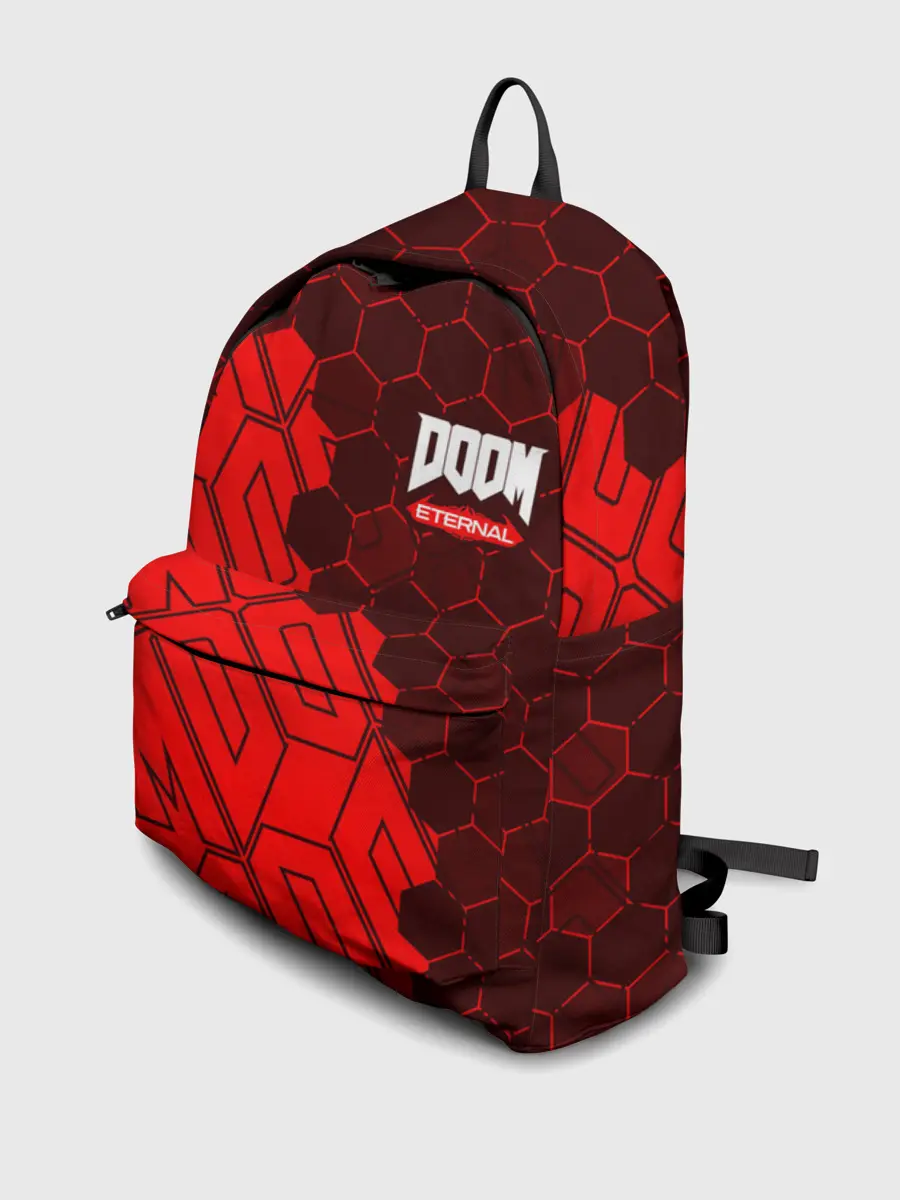 Рюкзак джинсовый / DOOM ETERNAL / ДУМ ЭТЕРНАЛ