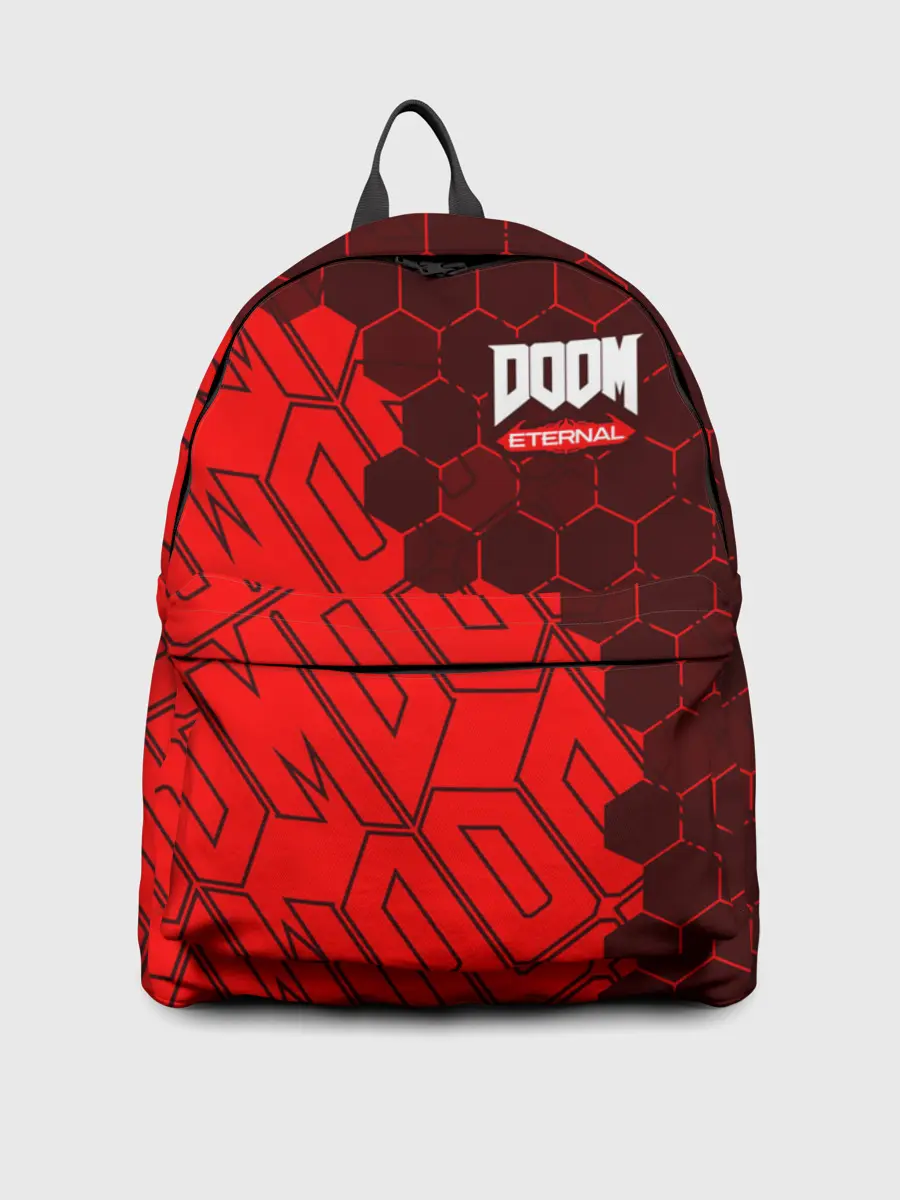 Рюкзак джинсовый / DOOM ETERNAL / ДУМ ЭТЕРНАЛ