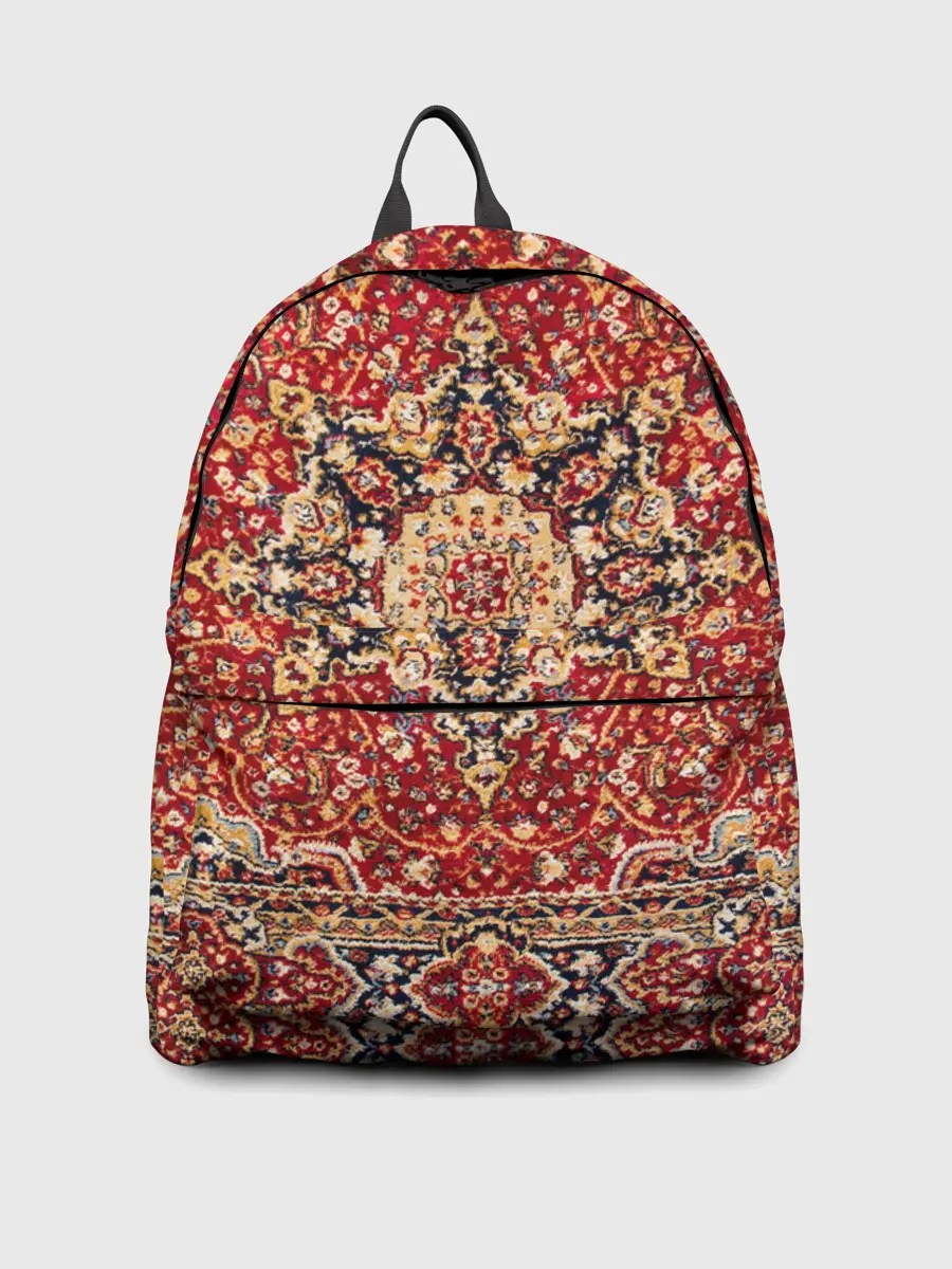 Рюкзак джинсовый / Ковер на стене