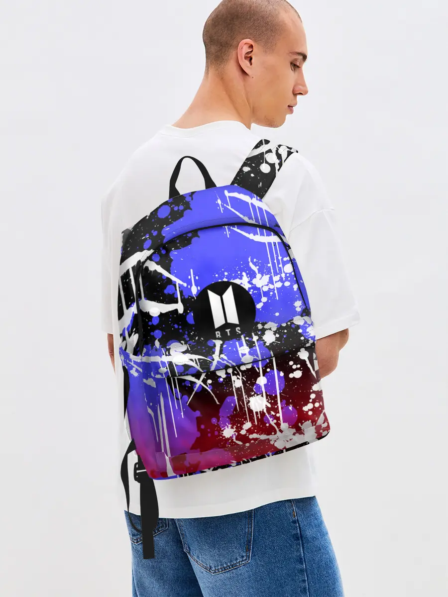 Рюкзак джинсовый / BTS