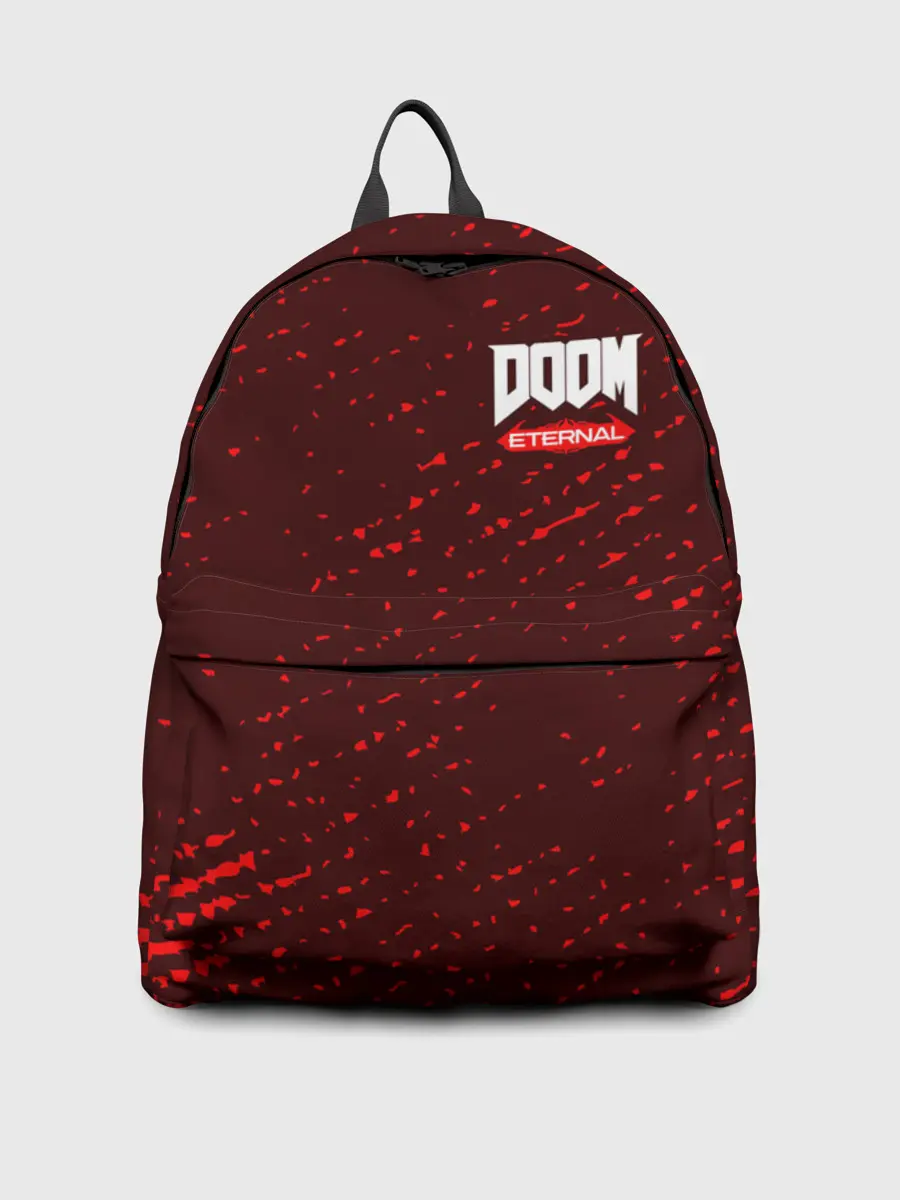Рюкзак джинсовый / DOOM ETERNAL / ДУМ ЭТЕРНАЛ