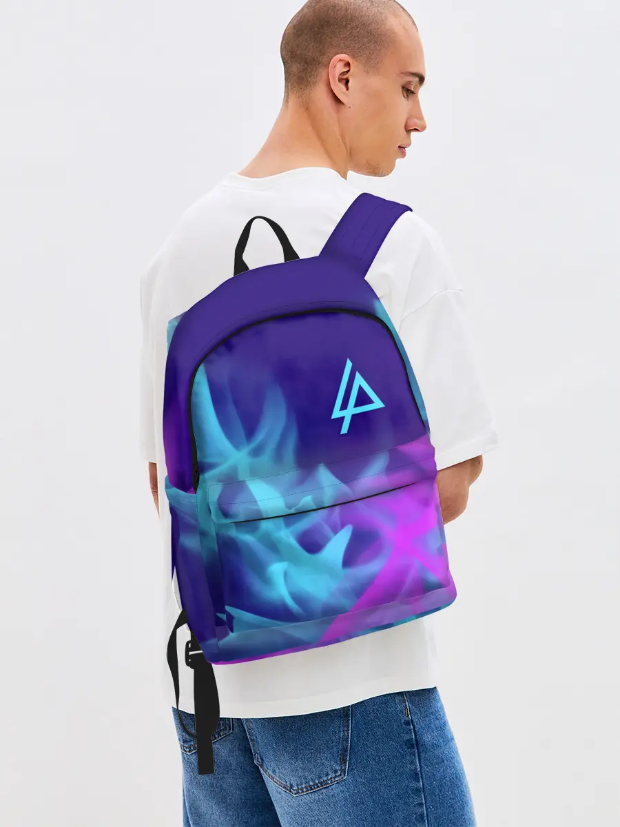 Рюкзак джинсовый / LINKIN PARK / ЛИНКИН ПАРК