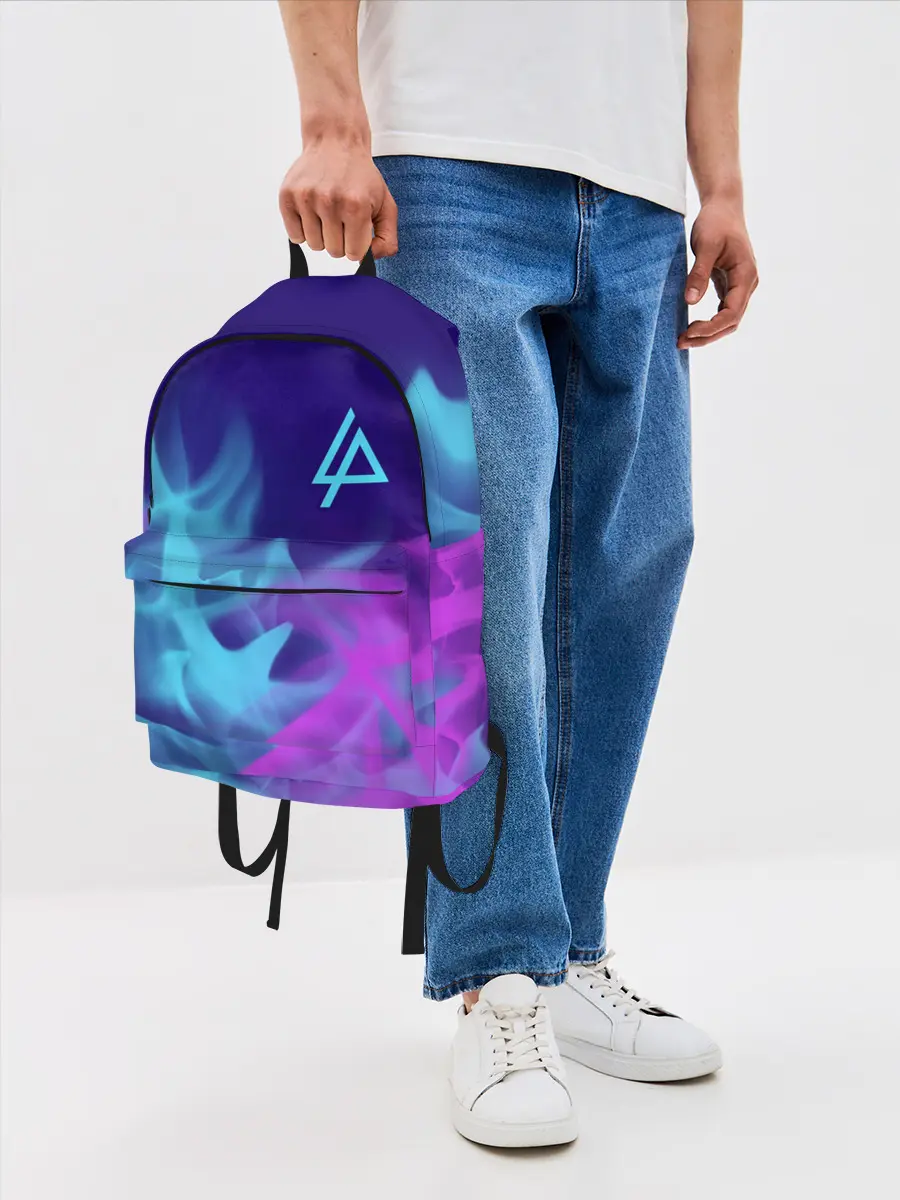 Рюкзак джинсовый / LINKIN PARK / ЛИНКИН ПАРК