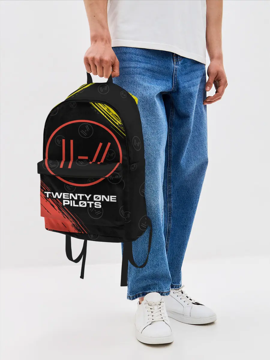 Рюкзак джинсовый / TWENTY ONE PILOTS / 21 PILOTS