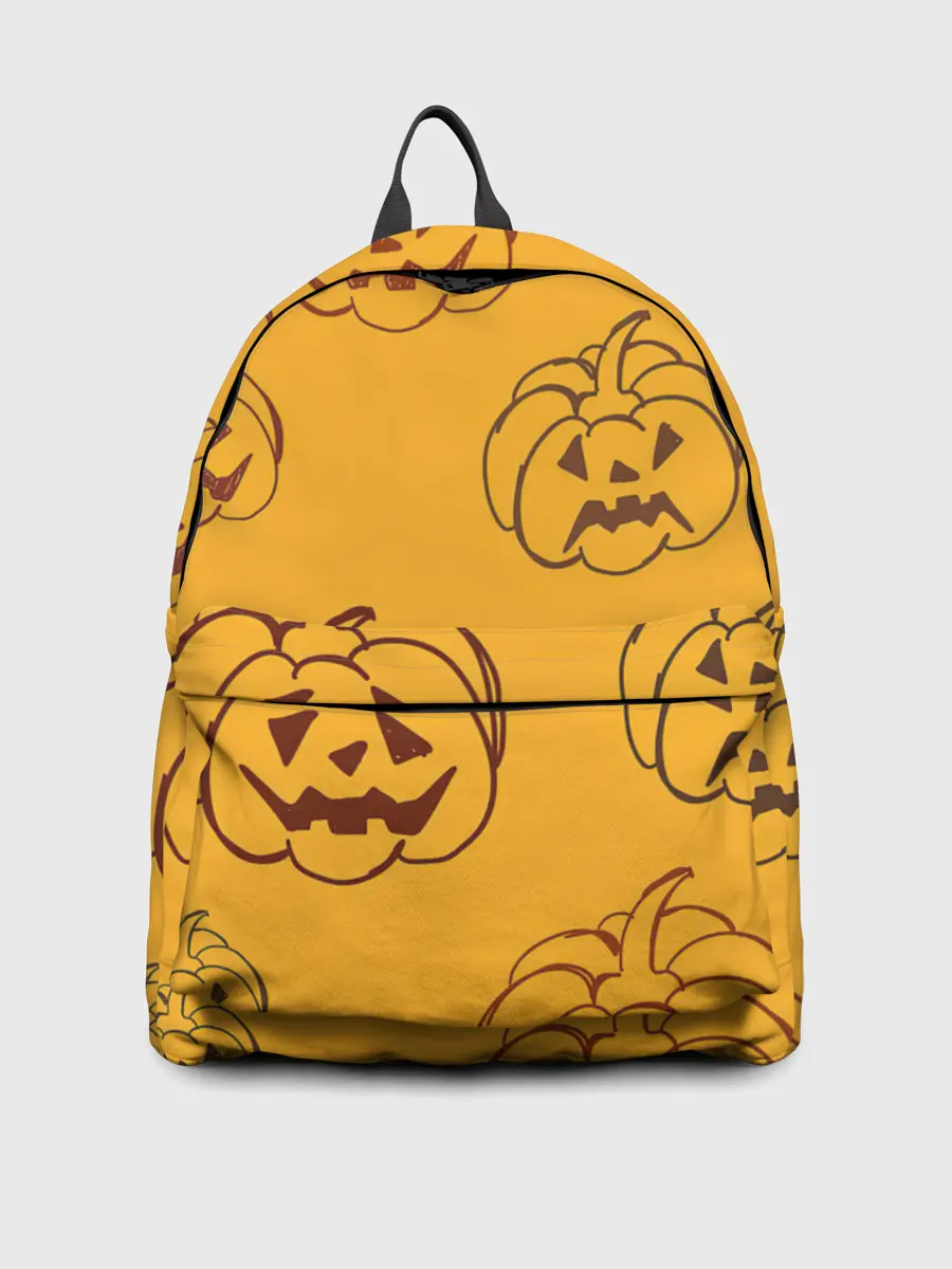 Рюкзак джинсовый / Тыквы