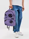 Рюкзак джинсовый / Фиолетовый хэллоуин