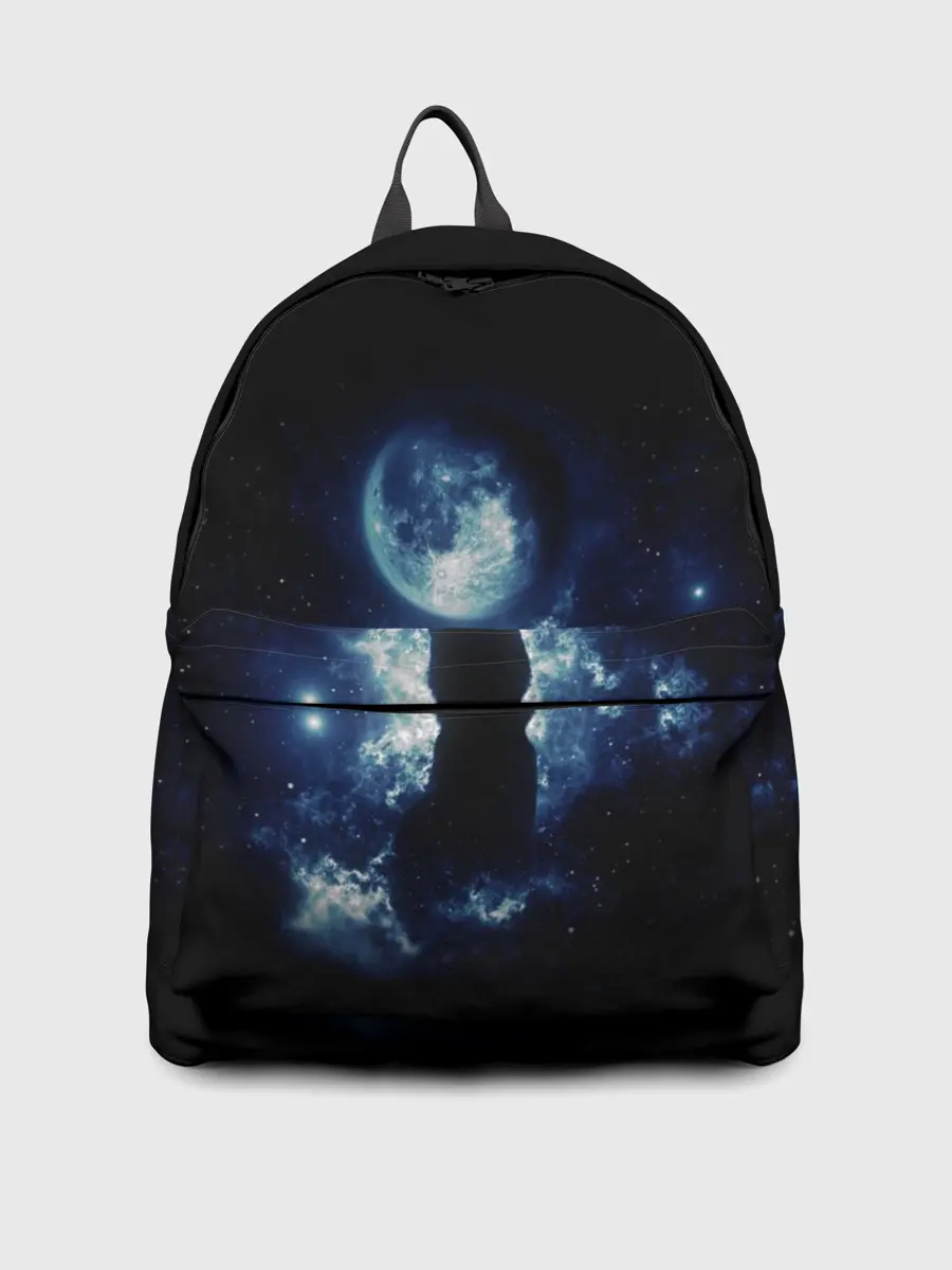 Рюкзак джинсовый / Кот