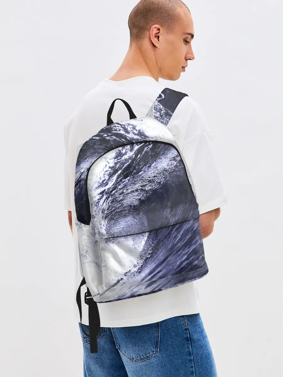 Рюкзак джинсовый / Волна