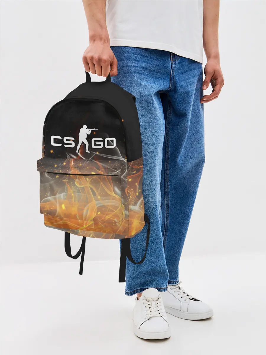 Рюкзак джинсовый / COUNTER STRIKE
