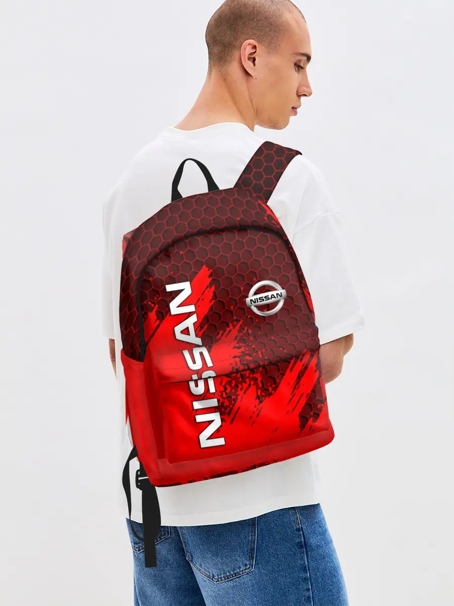 Рюкзак джинсовый / NISSAN