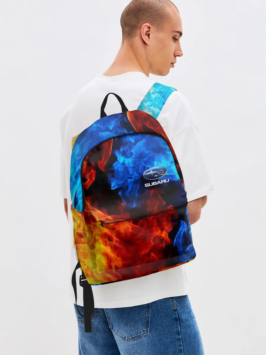 Рюкзак джинсовый / SUBARU