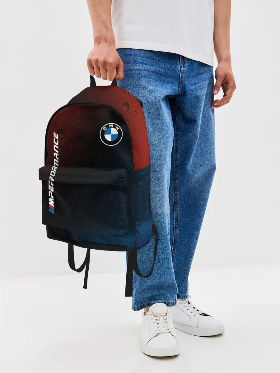 Рюкзак джинсовый / BMW / БМВ