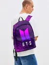 Рюкзак джинсовый / BTS / БТС