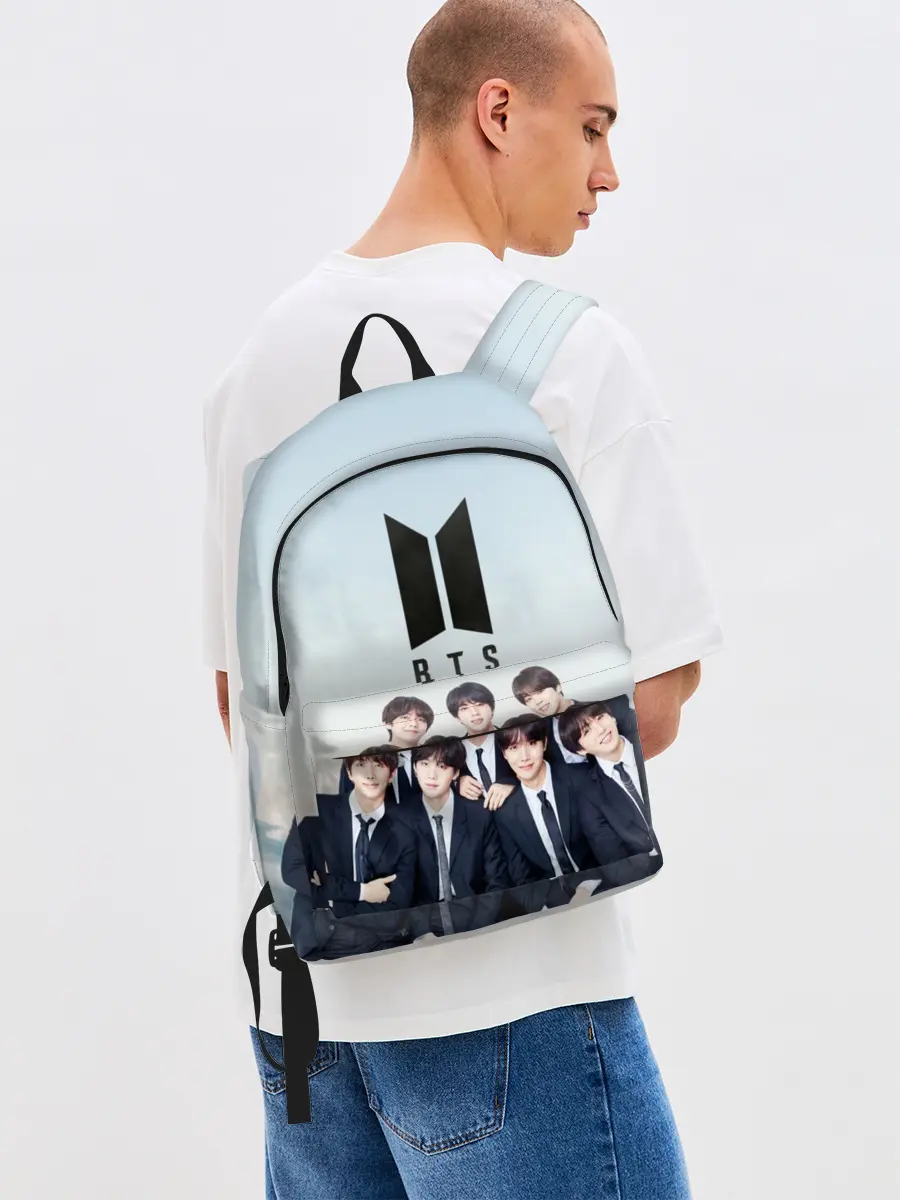 Рюкзак джинсовый / BTS