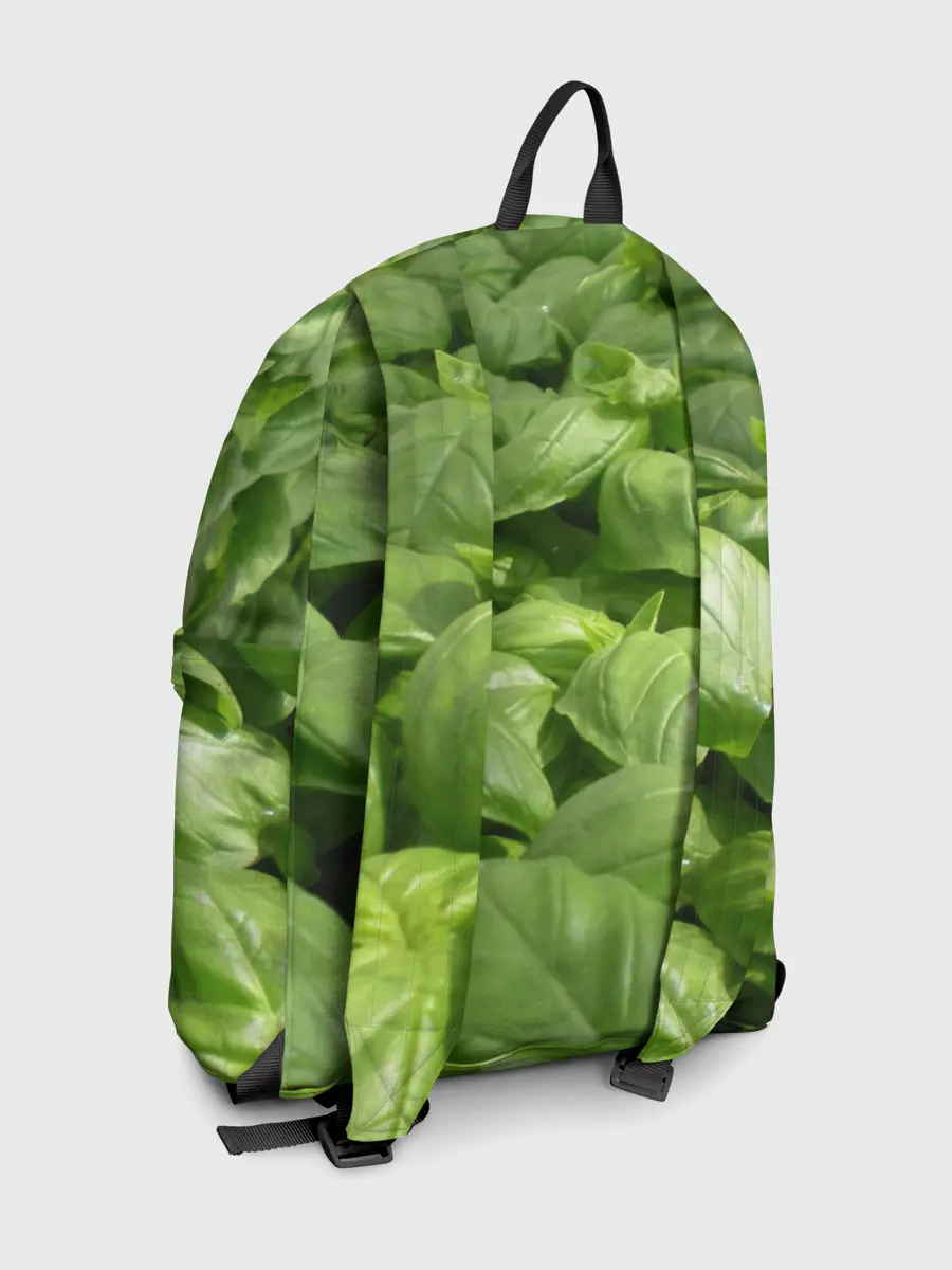 Рюкзак джинсовый / Неоновый базилик