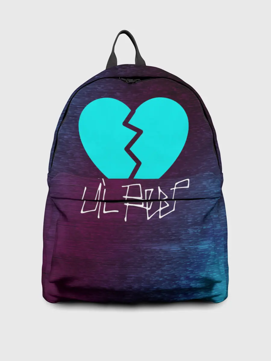 Рюкзак джинсовый / LIL PEEP / ЛИЛ ПИП