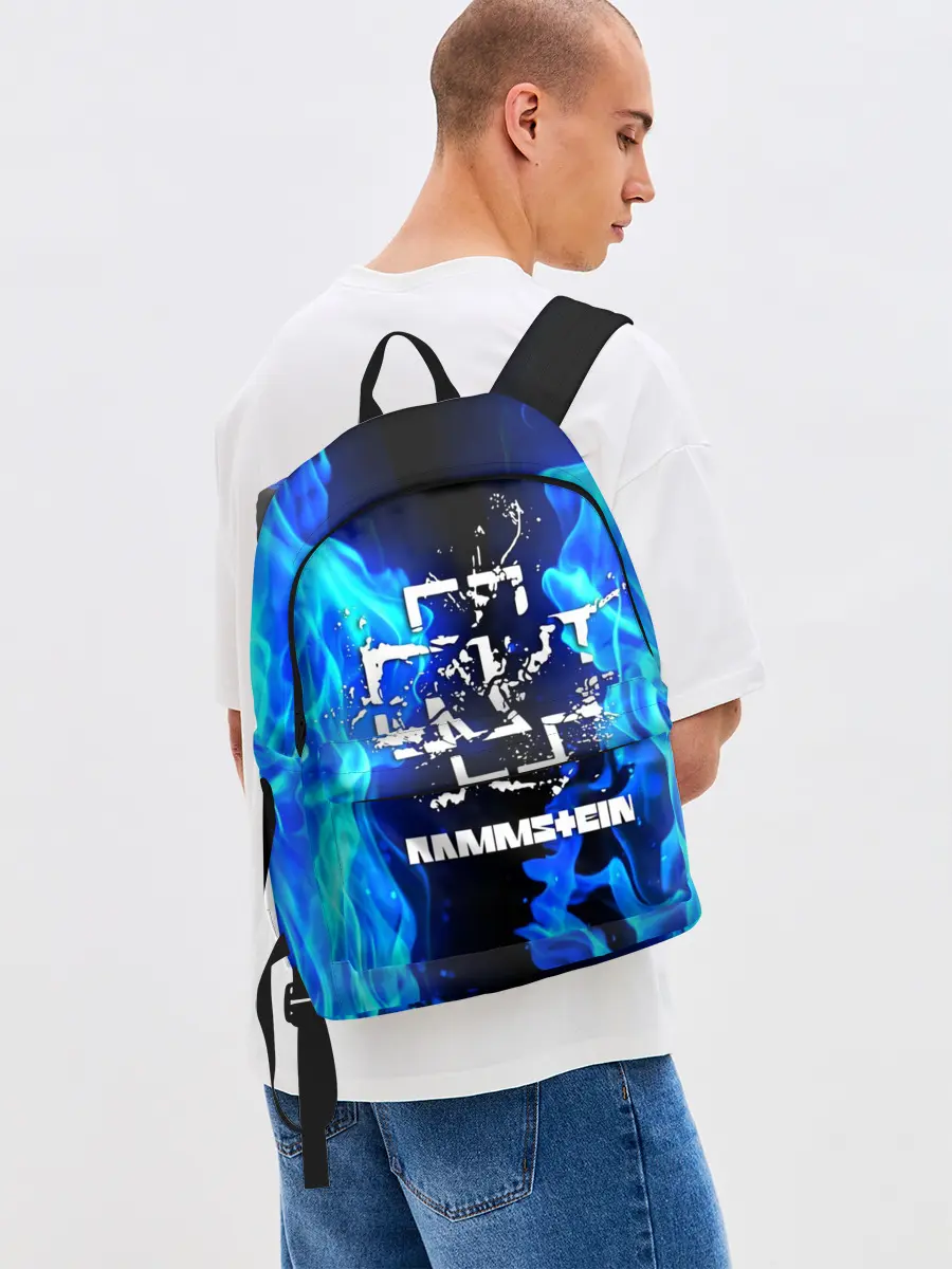 Рюкзак джинсовый / RAMMSTEIN