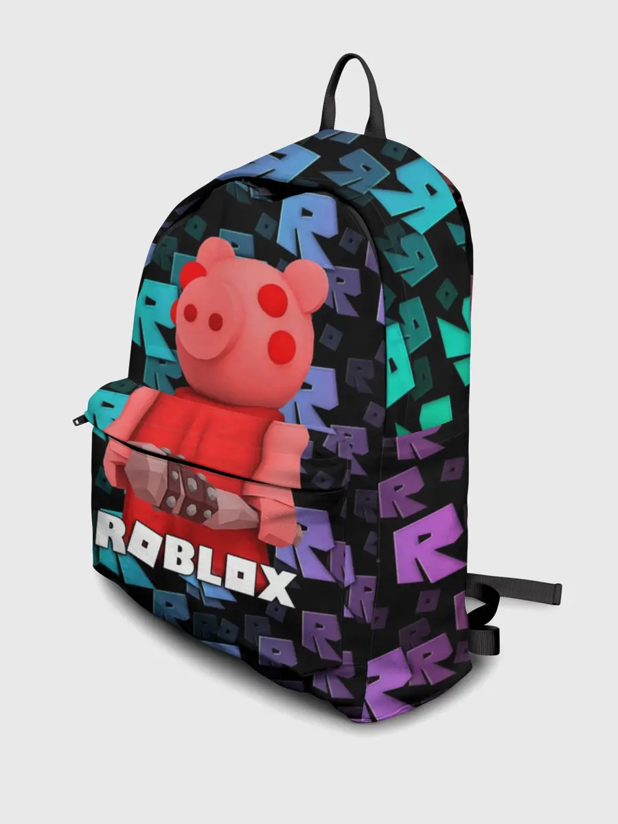 Рюкзак джинсовый / ROBLOX PIGGY - СВИНКА ПИГГИ