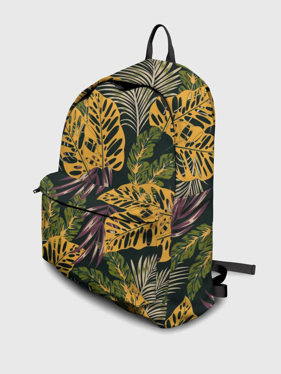 Рюкзак джинсовый / Тропический лес