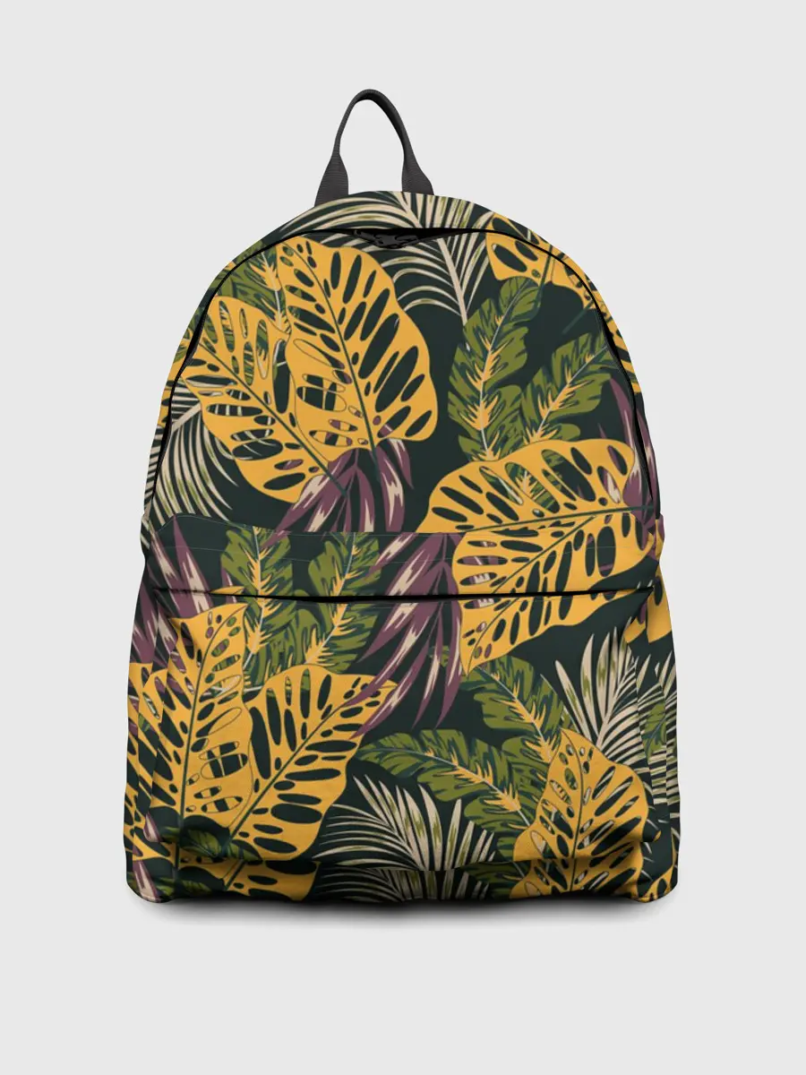 Рюкзак джинсовый / Тропический лес