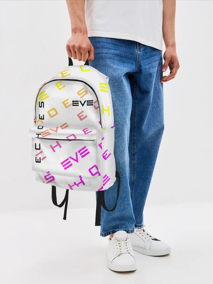 Рюкзак джинсовый / EVE ECHOES / ИВ ЭХО