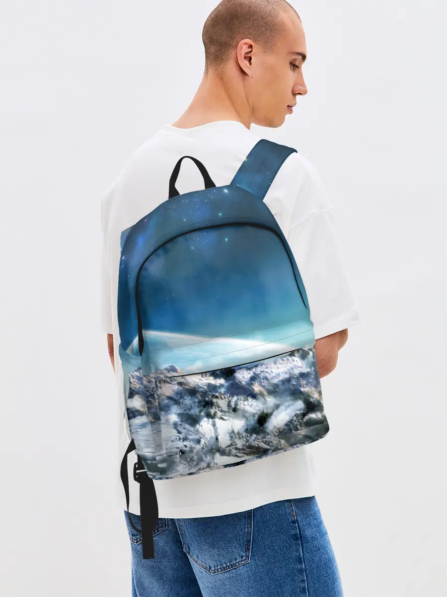 Рюкзак джинсовый / Космос