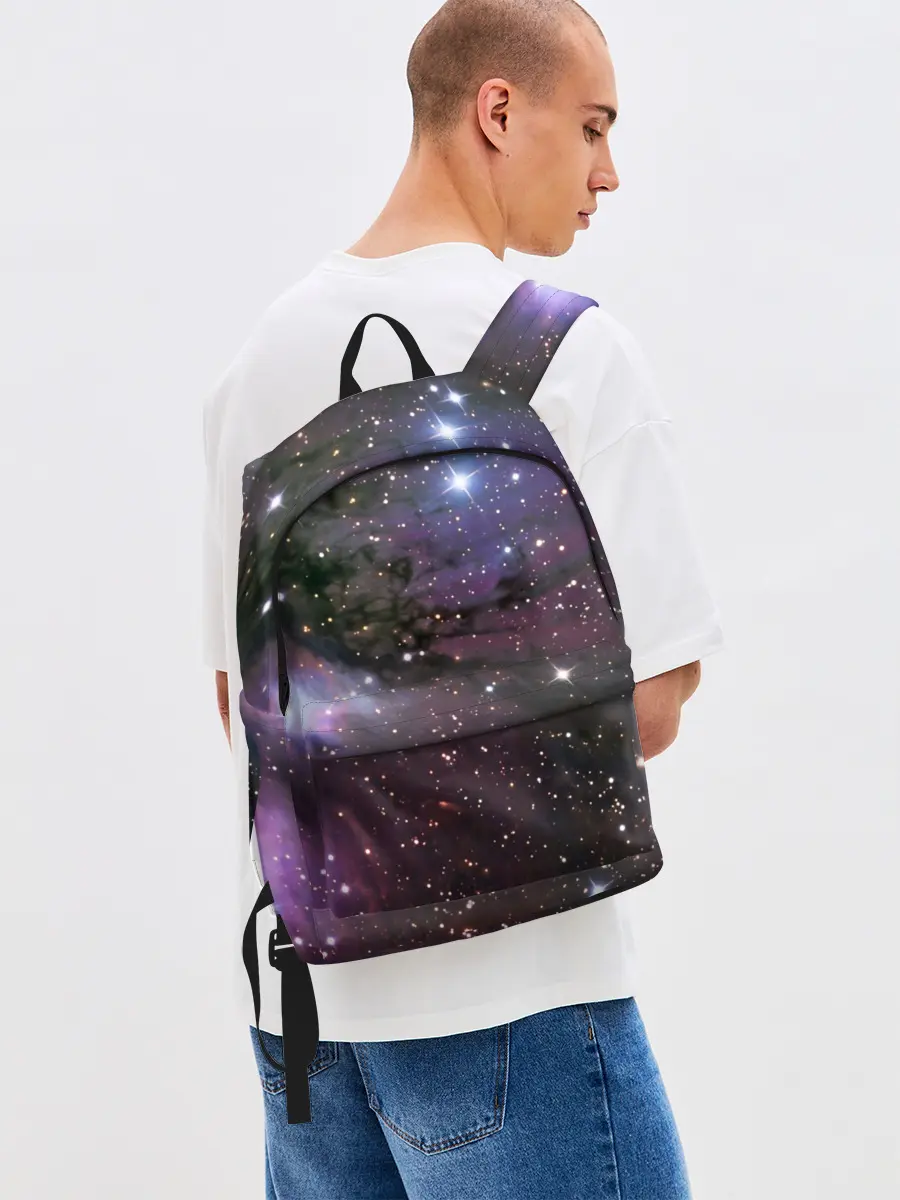 Рюкзак джинсовый / Галактика