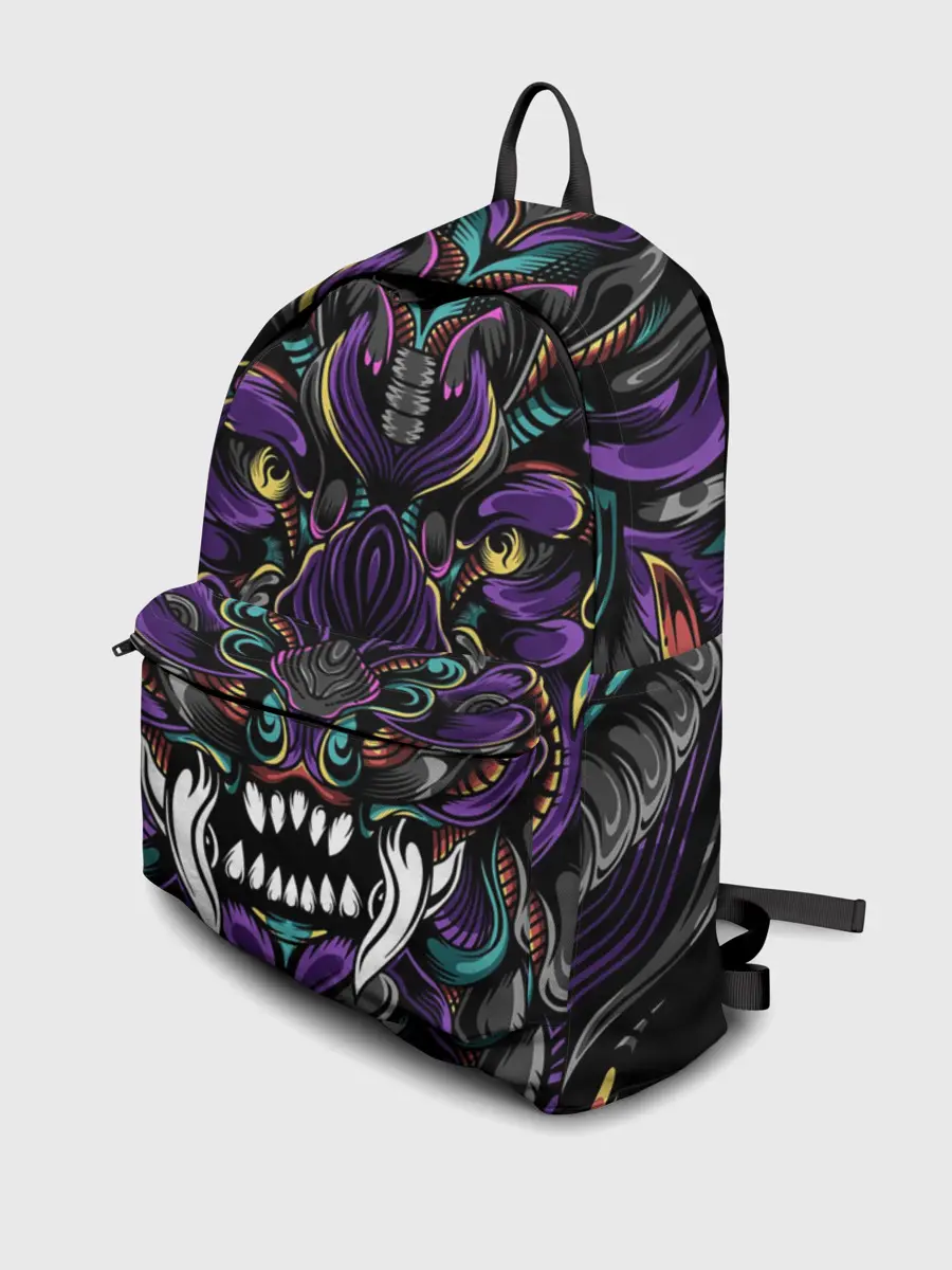 Рюкзак джинсовый / Царь Зверей