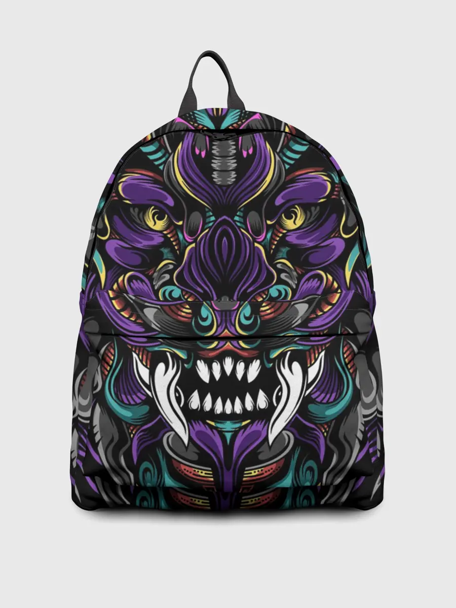 Рюкзак джинсовый / Царь Зверей