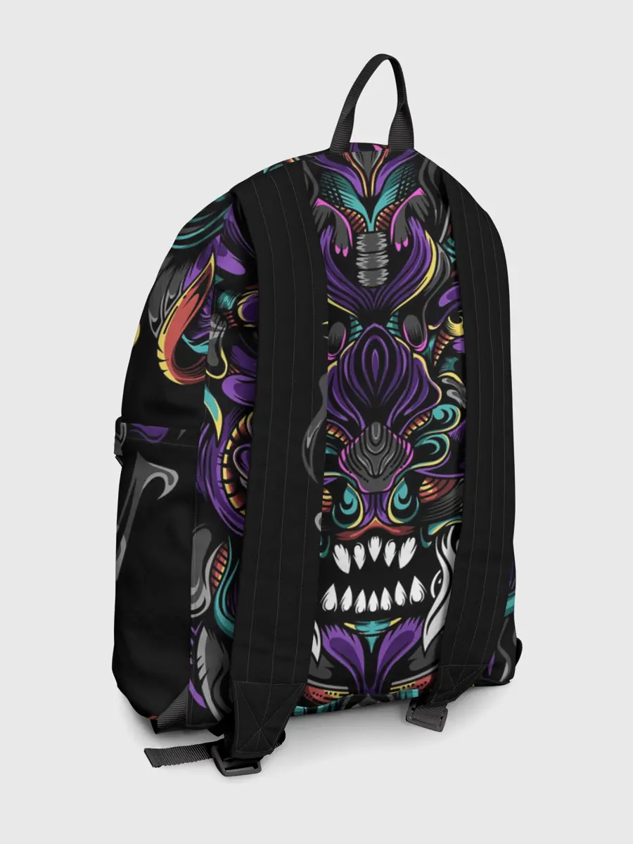 Рюкзак джинсовый / Царь Зверей